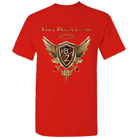 King BlaccGeezus Golden Wings Text T-Shirt #KBG