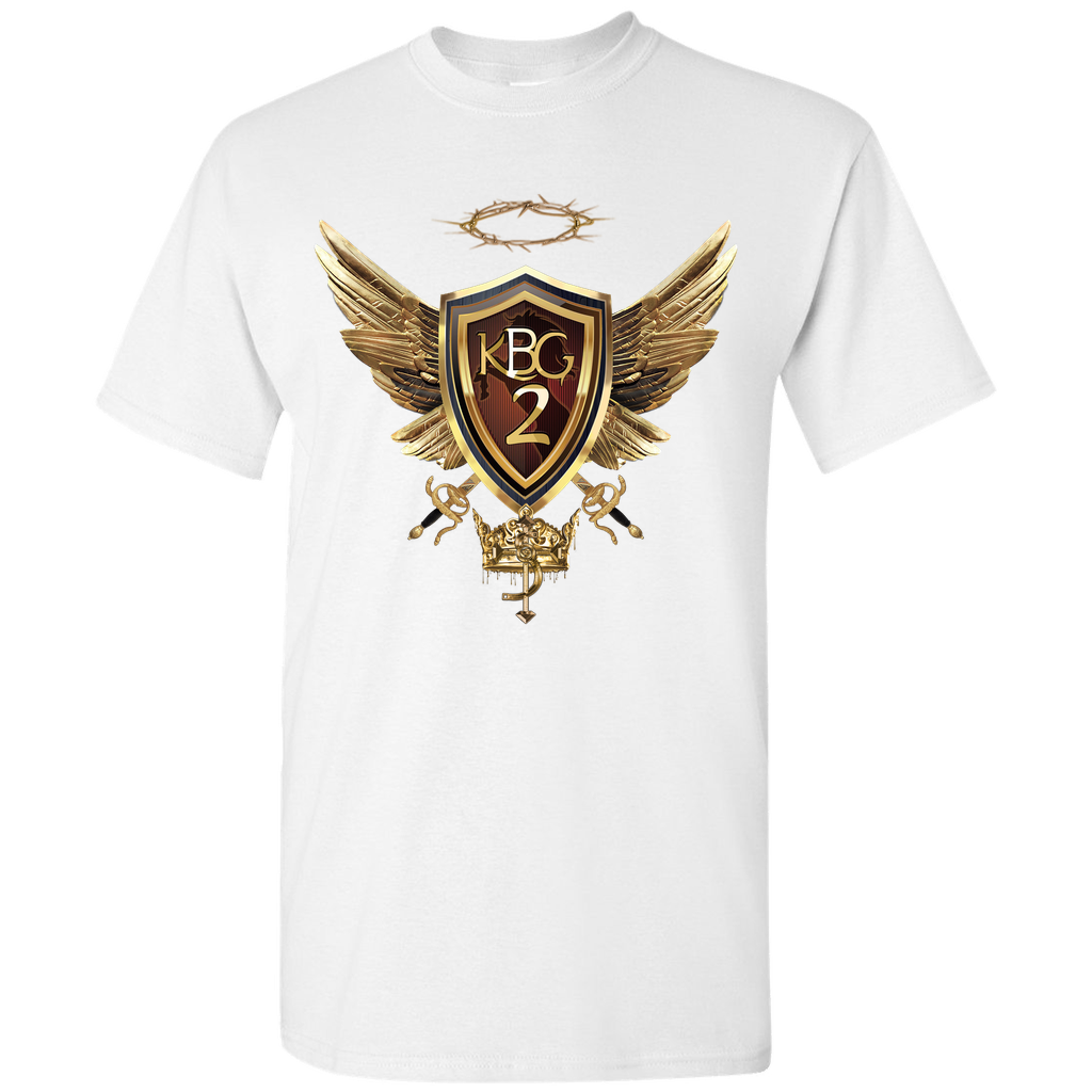 King BlaccGeezus Golden Shield Wings Logo T-SHIRT #KBG