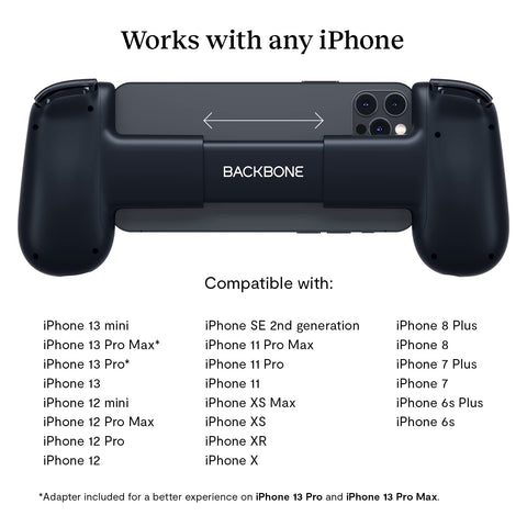 Kids Backbone One Mobile Gaming Controller For iPhone