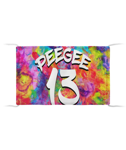 PeeGee13 Cotton Candy Clouds Face Mask Cloth Face Mask