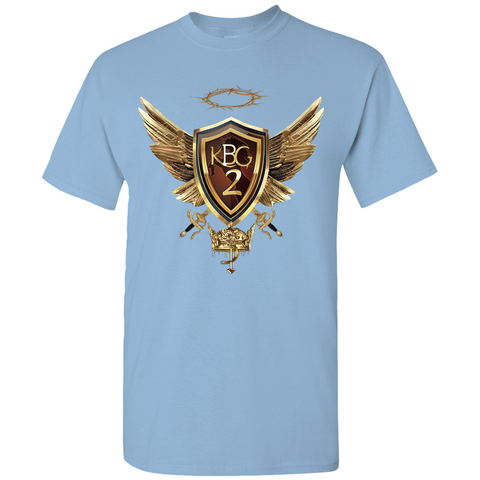 King BlaccGeezus Golden Shield Wings Logo T-SHIRT #KBG