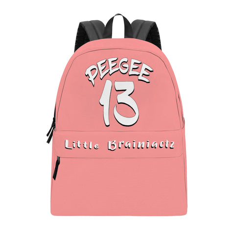 PeeGee13 Pink Backpack
