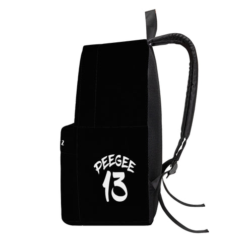 PeeGee13 Black Backpack
