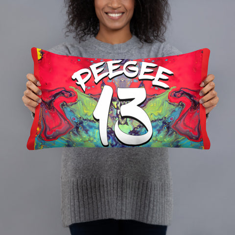 PeeGee13 Wave Art Pillow