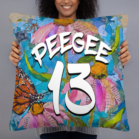 PeeGee13 Butterfly Pillow