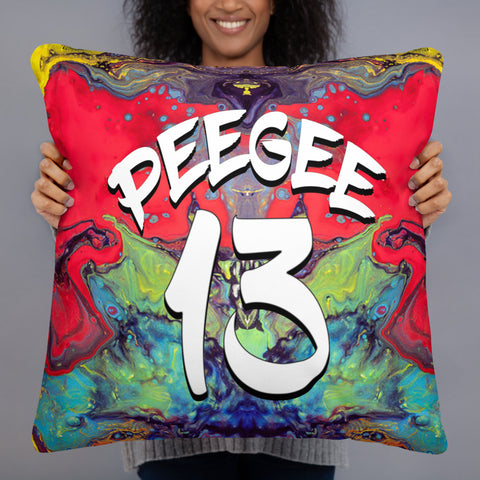 PeeGee13 Wave Art Pillow