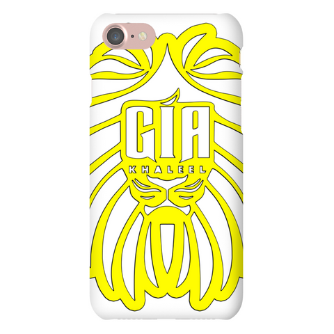 Gia K Yellow Logo Phone Cases