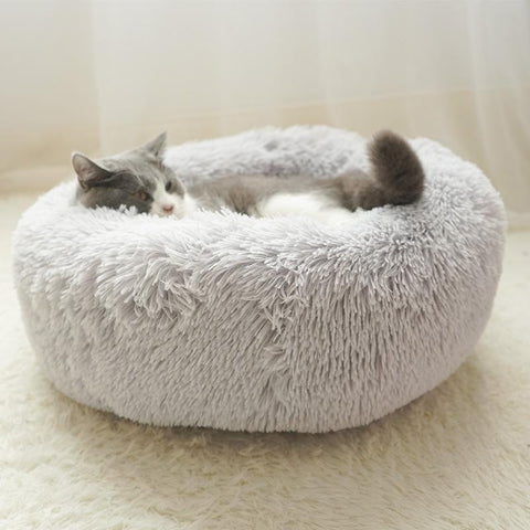 Plush Cat Bed